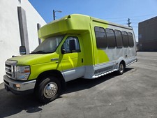 Turnkey Mobile Pet Grooming Business - 2015 Ford E450 Super Duty Shuttle Bus picture