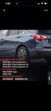 Lathsy-Halogen Tail Light Assembly Compatible with Chevy Equinox 2018 2019 2020  picture