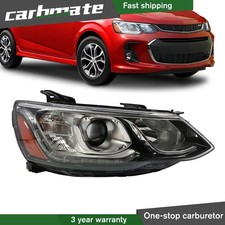 For 2017-2020 Chevrolet Sonic Halogen Projector Headlight W/Bulb Passenger Right picture