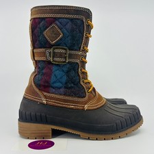 Kamik Women's Sienna Quilted Waterproof Flannel Winter Snow Duck Boots Size 7 picture