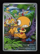 Scraggy 138/086 Holo Illustration Rare White Flare Pokemon Cards picture