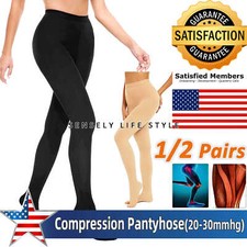 Compression Pantyhose 20-30 mmHg Must-Have for Nurses S/M to XXL Comfort Fit picture