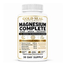 Magnesium Mineral Supplement Gold Seal Complete 120 Count Dietary Mineral. picture