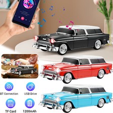 1955 Vintage Replica Retro Ride Car Bluetooth Speaker with FM Radio USB SD AUX picture