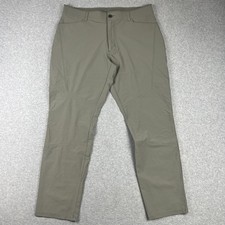 Kuhl Deceptr Pants Stretch Nylon Hiking 36x32 Mens Beige Outdoors Trail Camp picture