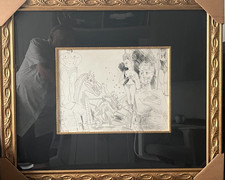 Picasso 347 Gravures (After) Framed Signed in Plate picture