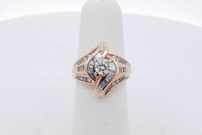 0.94cttw Diamond Ring In 14k Yellow Gold 4.8 Grams Size 5 Eb0726rxzsa picture