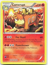 CAMERUPT 22/149 RARE Boundaries Crossed Pokemon HP picture