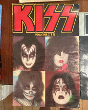 KISS World Tour '77 & '78 Concert Program picture