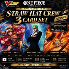 Presale ONE PIECE Card Game New Art promo 3 Card Set V Jump Japan Exclusive picture