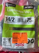 Southwire 75 ft. 14/2 Black Stranded CU Low-Voltage Landscape Lighting Wire picture