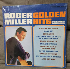 ** ROGER MILLER ~ GOLDEN HITS * Smash 67073 * Near Mint Shrink *Dang Me Wacka Do picture