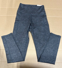 NWT Aerie Womens Chill. Play. Move. Hi-Rise Heather Gray Leggings - S picture