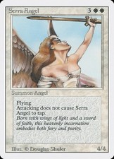 Serra Angel x1 3rd Edition Revised #40 MTG Magic the Gathering White Creature picture