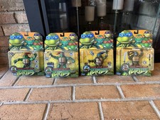 TMNT 2003 Reissue Playmates 2023 Set of 4 Figures Teenage Mutant Ninja Turtles picture