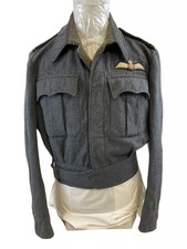 WW2 British RAF Battledress Jacket Pilot Size 13 Dated 1943 picture