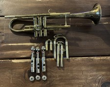 Vintage 1970s King Cleveland 600 Trumpet Outfit - Made in USA - Smooth Valves picture