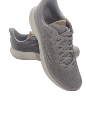Hoka Men's One One Mach Stardust Gray White Sneaker Size 12.5D picture