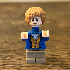 LEGO The Hobbit Bilbo Baggins Rare Blue Coat Minifigure 2013 Exclusive LOR057 picture