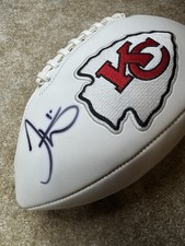 Tyreek Hill Signed LOGO Football JSA WITNESSED HOLOGRAM Kansas City SB LIV Ball picture
