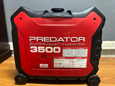 Predator 3500 Super Quiet Inverter Generator 3500W/3000W 120V Red/Black picture