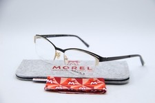 NEW MOREL KOALI 20007K DN02 BLACK SILVER AUTHENTIC FRAMES EYEGLASSES 55-18 K1 picture