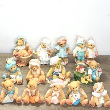 Cherished Teddies Enesco Priscilla Hillman Lot 13 Bear Figurines Figures Vintage picture
