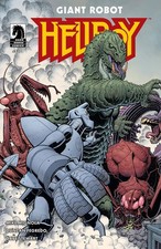 💥🤖 GIANT ROBOT HELLBOY #3 ARTHUR ADAMS VARIANT B DARK HORSE COMICS 2023 VF- picture