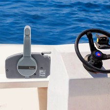 Grey Outboard Motor Forward Control Box, Side Mount Outboard Remote Control Box picture