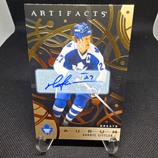 Upper Deck Aurium Greats Darryl Sittler Auto #74 Maple Leafs NHL 2026-27 18/25 picture