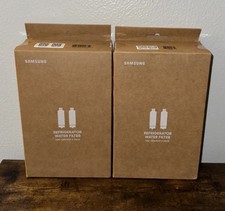 Samsung HAF-QIN/EXP Refrigerator - 4 Total - Water Filter Pack Genuine OEM picture