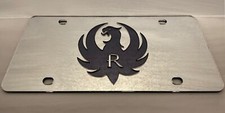 Ruger Inspired Acrylic Mirror License Plate Made in USA picture