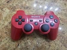 Sony Playstation 3 PS3 DualShock 3 Controller Red Genuine OEM CECHZC2U picture