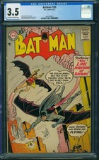 1957 D.C. Comics Batman 109 CGC 3.5. picture