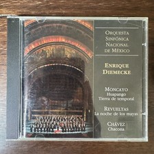 ORQUESTA SINFONICA DE MEXICO - MONCAYO + CHAVEZ + REVUELTAS (CD)  1993  RARE picture