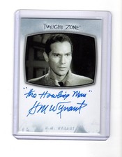 TWILIGHT ZONE ARCHIVES H.M. WYNANT #AI-17 AUTOGRAPH 