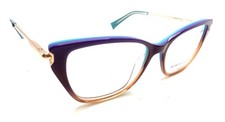 BCBGMAXAZRIA NEW Aveline Purple Fade Cat Eye Eyeglasses Frames 54-17 135 Women picture