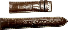 Certina 1888 Watch Band 19 mm x 18 mm Brown Genuine New picture