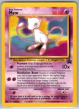 Mew #8 - 2000 Pokemon TCG WOTC Black Star Promo picture