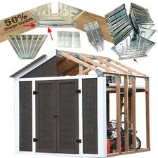 Structurally Stronger Truss Design Easy Shed Kit Builds 6'–14’ Widths Any Length picture