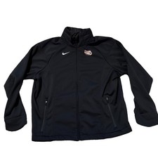 Nike LSU Tigers Therma-FIT Full Zip Jacket Black Men’s Large Hidden Hood picture