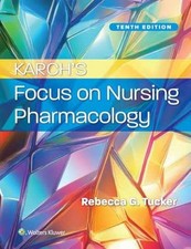Karch’s Focus on Nursing - Paperback, by TUCKER REBECCA - Very Good picture