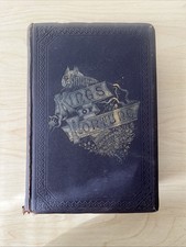 1890 antique book KINGS OF FORTUNE Houghton Victorian Self Made Men Millionaires picture