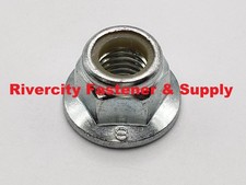 M14-2.0 Flange Nylon Insert Lock Nuts M14 x 2.0 Nuts 14mm x 2.0 Nut M14 x 2.0 picture