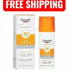 Eucerin Oil Control Dry Touch Sun Gel Cream UltraLight Acne Skin SPF50+ Exp11/28 picture