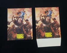 The People That Time Forgot Vtg 1977 Poster Ad Synopsis & Fold-out Lobby Card picture