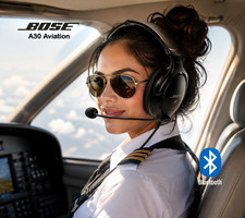 Bose A30 GA Headset with Bluetooth Control Module, Dual Plugs- GREAT CONDITION picture