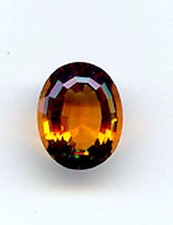 5.59ct Oval Natural Gem Quality Palmeria Citrine AAA 13mm x 10.50mm picture