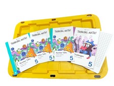 Innovamat Thinking Math Number Talks Student Logbook Stretches 1-6 , Grade 5 picture
