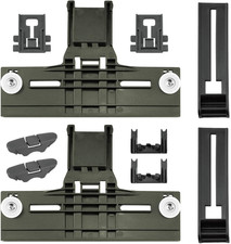 Upgraded W10350376 W10350374 Dishwasher Top Rack Parts for Kenmore/Kitchenaid picture